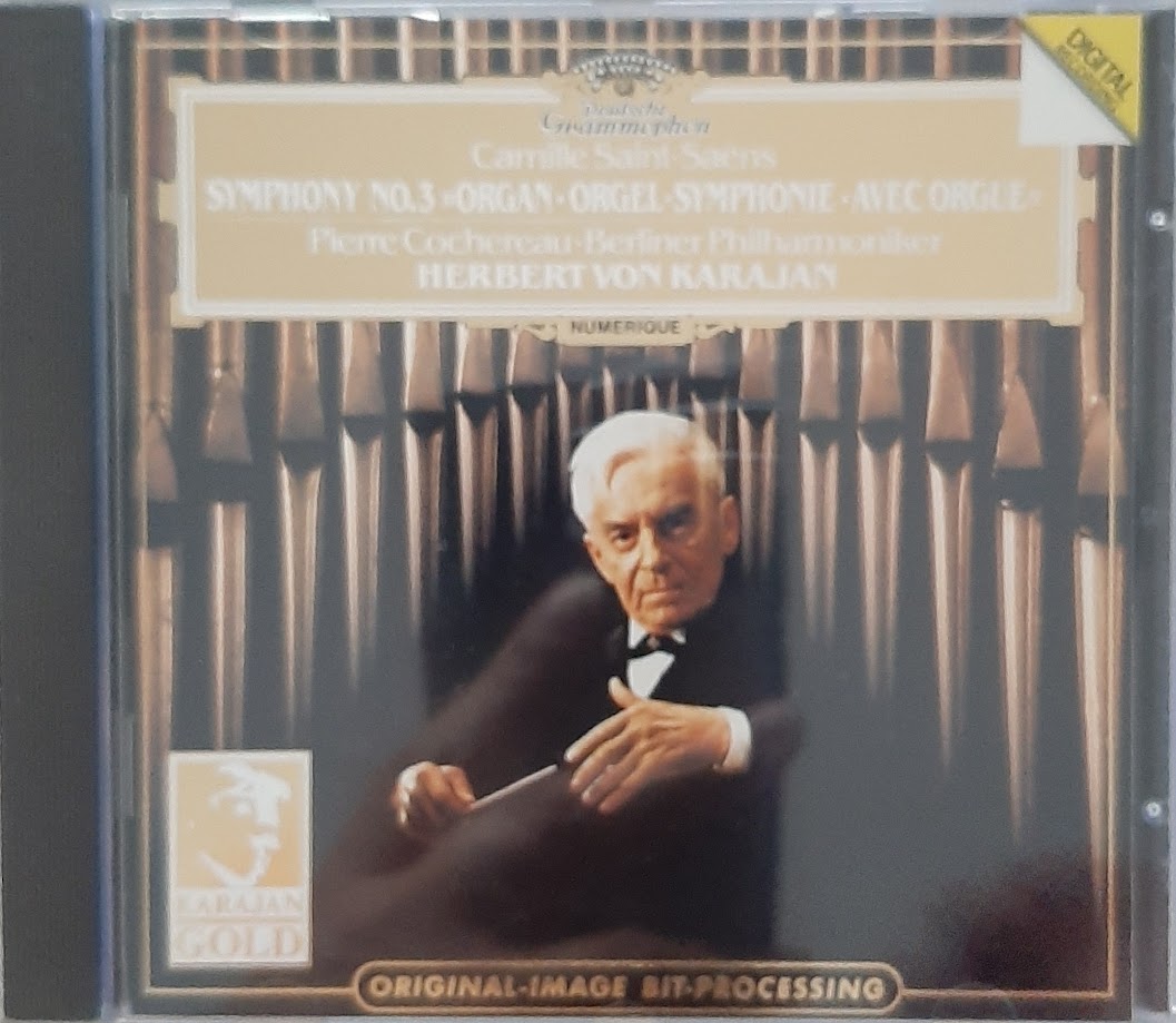 Produit Saint-Saëns – Symphonie n°3 avec orgue Karajan (CD Audio)