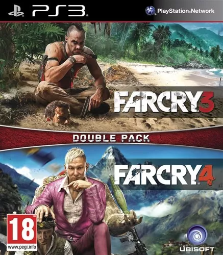 Produit Compil Far Cry 3 + 4 PS3  - Jeu Sony PlayStation 3 / Jeux vidéo