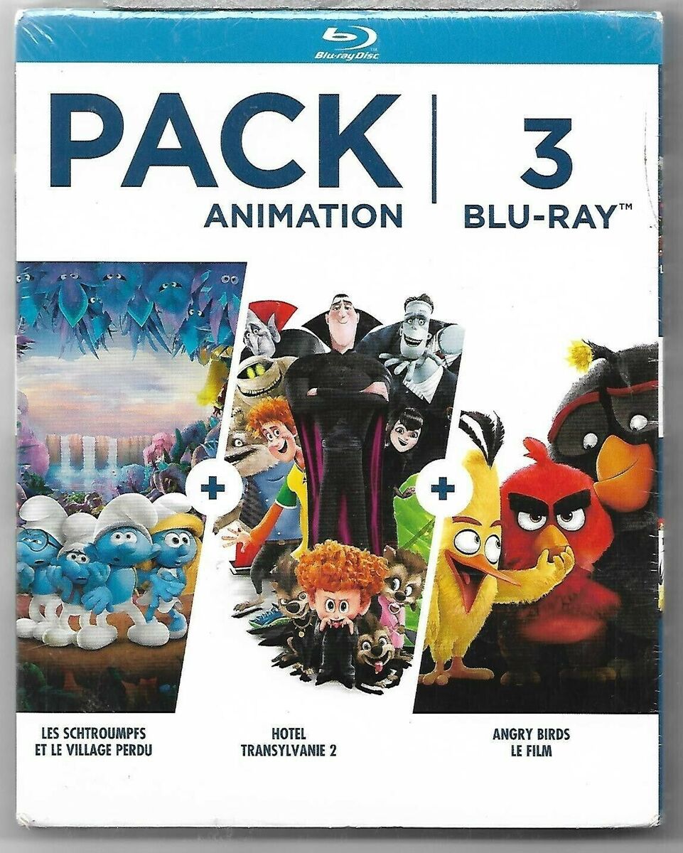 Produit Coffret Animation - Pack 3 Blu-ray