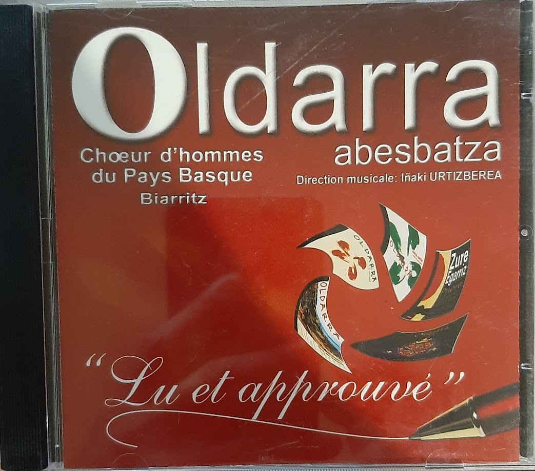 Produit Oldarra - Lu et approuvé (CD)