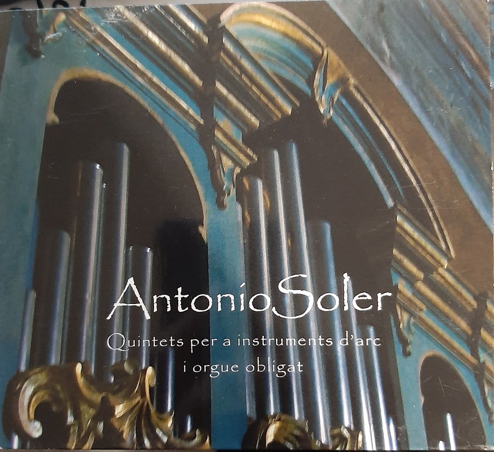 Produit Antonio Soler – Quintets per a instruments d arc (CD Audio)