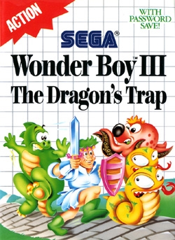 Produit Wonder Boy 3 - The Dragon's Trap Master System  - Jeu Sega Master System 