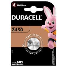 Produit Pile Bouton CR2450 Duracell Lithium 3V (par 1)