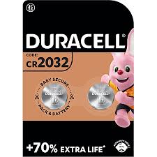 Produit DURACELL CR2032 Piles Boutons au lithium 3V (lot de 2)