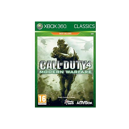 Produit Call Of Duty 4 - Modern Warfare - Classics Edition Xbox 360  - Jeu Microsoft Xbox 360 / Jeux vidéo